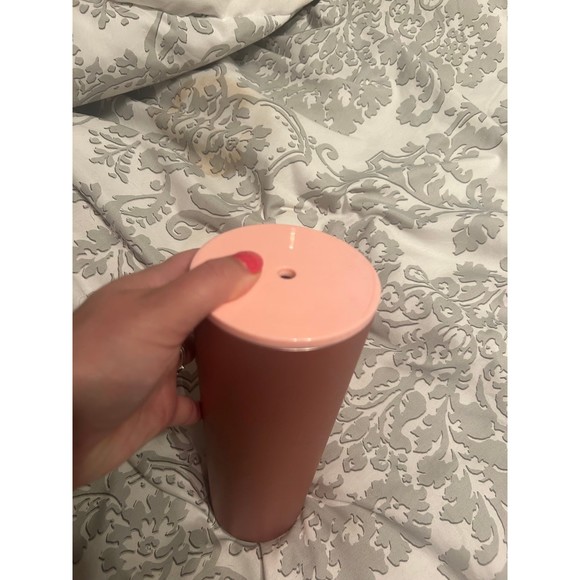 Starbucks 24oz Glitter Gradient Rose Gold Pink Cold Cup/Tumbler 2020 Valentine's - Picture 3 of 4